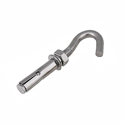 One Stop DIY 4 X Sleeve Anchor Hook Rawl Type Bolt Fixings M12 X 71mm NEW