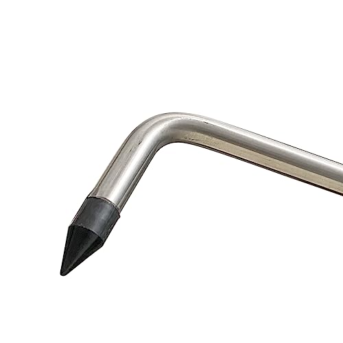 Image of Paintless Dent Removal Rods Kit(16 Pieces), Double Twisted Interchangeable Tip Rod-1 /2'' Diameter(12mm) with S Hook,Dent Repair Tool for Car Body Dent Damage Repair