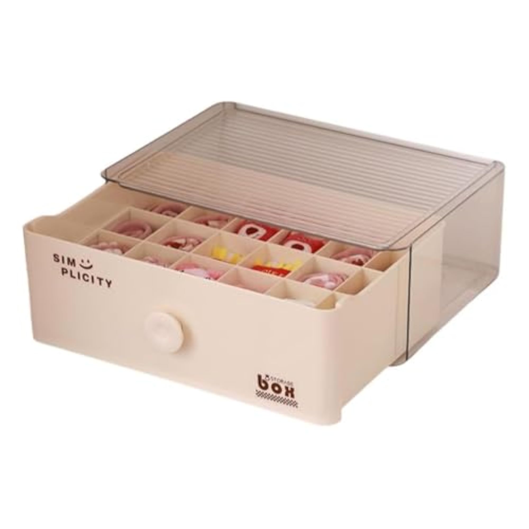Makeup Organizer, Large Capacity Clear Storage
