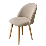Dehnbar Sitzkissen-Universal-Stretch-Stuhlbezug für Esszimmer, Hochzeit, 4er-Set, Muschelbogen-Stuhlbezüge für skandinavische Stühle (Farbe: E)
