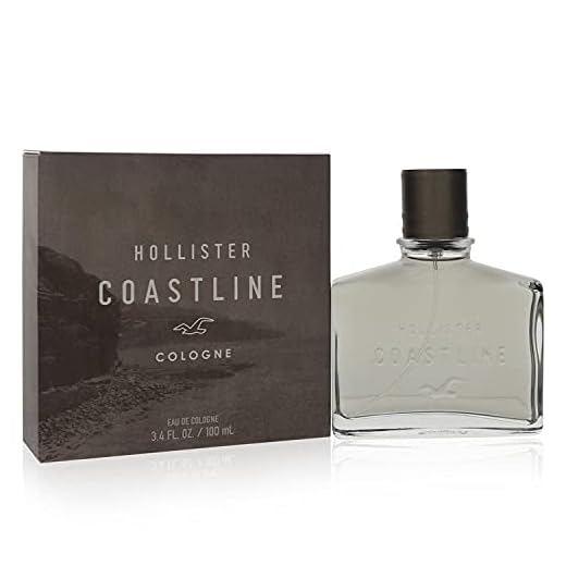 3.4 oz Eau De Cologne Spray Hollister Coastline Cologne By Hollister Eau De Cologne Spray Cologne for Men 《Classic aroma》