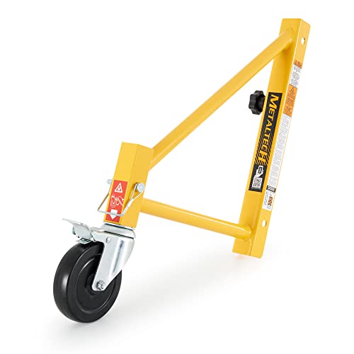 Metaltech Set Of 14-Inch Baker Style 6 Foot Scaffolding Safety Accessory Outriggers With Casters, 4 Pack #TOP1