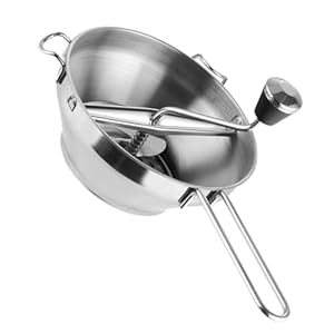 JEWEDECO Edelstahl Babykostpresse