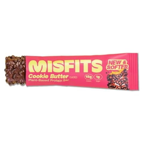 Misfits Cookie Butter Protein Bar, 1.8 OZ Cover