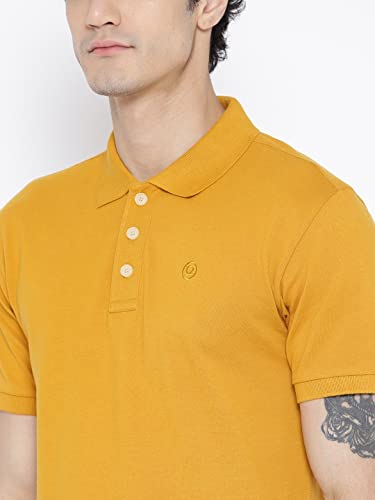 Image of CHKOKKO Men's Cotton Regular Fit Half Sleeves Polo T-Shirt