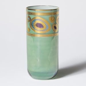 Vietri Regalia Aqua Highball Glass 6″ H, 12 oz Cocktail Glass, Modern Bar Glassware, Glass Drinkware