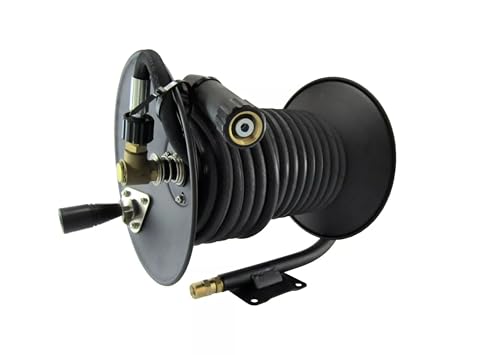 Pressurewasherpartsuk 30m High Pressure Hose Reel Compatible to Fit Karcher HD & HDS Pressure Washers