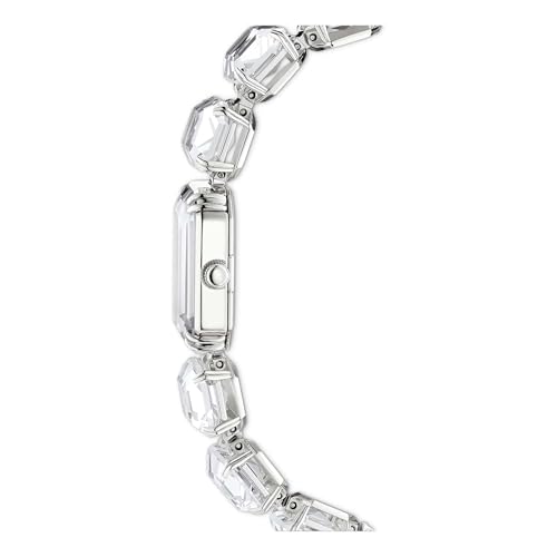 Swarovski Orologio, Con Cristalli Cry, Taglio Octagon, Swiss Made, Meccanismo Al Quarzo, Impermeabile Fino A 50 M, Finitura In Acciaio Inossidabile, 23 X 17 Mm, 8 Mm, 12,5-19 Cm, 1,4 Cm - 7
