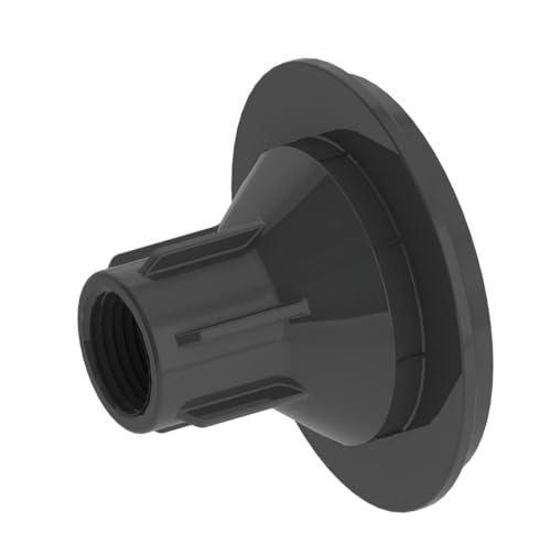 Albion 966-2 3/8" Metal Nozzle Adapter for B-Line Sausage Guns with 873-5 Black Plastic Front Cap