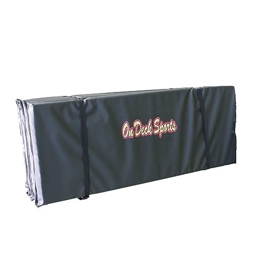 On Deck Sports Safe-Slide Baseball & Softball Sliding Mat – Foldable, Indoor/Outdoor Training Tool for Sliding Technique, Durable & Padded Design