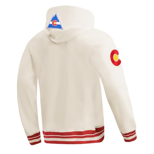 Image of Pro Standard Men's NHL Retro Classics Brushed Back French Terry Pull Over Hoodie