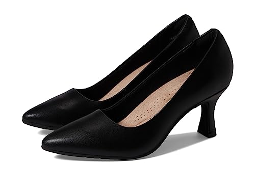 Clarks Damen Kataleyna Gem Pumps, Schwarz Leder, 39 EU