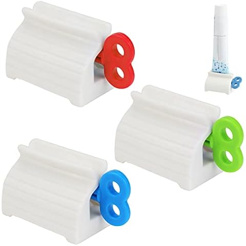 3 Stücke Zahnpasta Squeezer,Zahnpastaspender,Tubenausdrücker,Zahnpasta Quetscher Cover