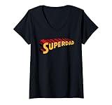 Photo Gallery donna super dad superdad funny superhero dad maglietta con collo a v Photo Gallery donna super dad superdad funny superhero dad maglietta con collo a v