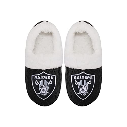 Image of FOCO Womens NFL Team Color Moccasin Slippers