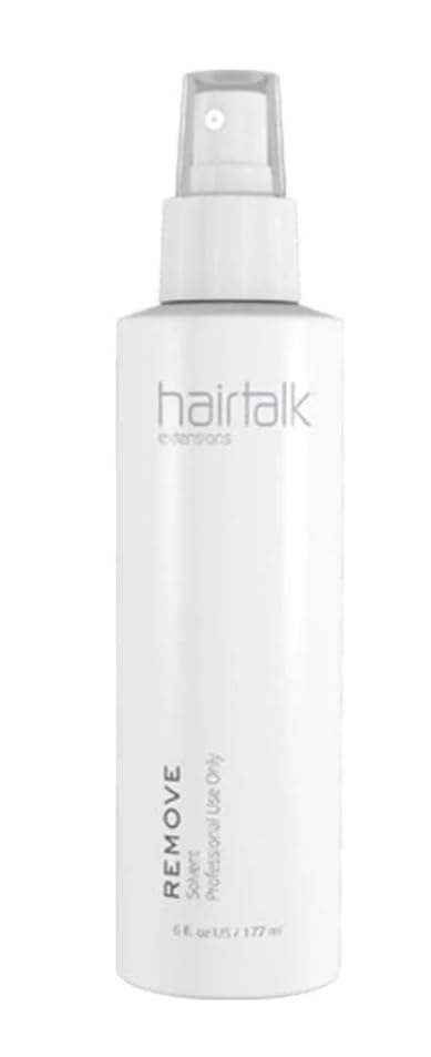 Hairtalk - Remove 6oz. - for Hair Extensions. NO- animal testing, White