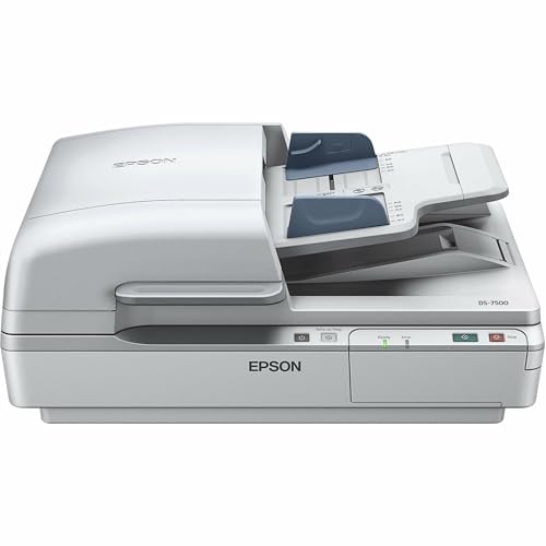 Epson DS-7500 Document Scanner: 40ppm, TWAIN & ISIS Drivers, 3-Year Warranty with Next Business Day...