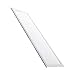leduni® panneau Ultra fin supuerslim LED carré 40 W 4000lm Blanc froid 6000 K Angle 120 IP40 Opal Aluminium 1195 * 295 * 10hmm bord Blanc 120 X 30