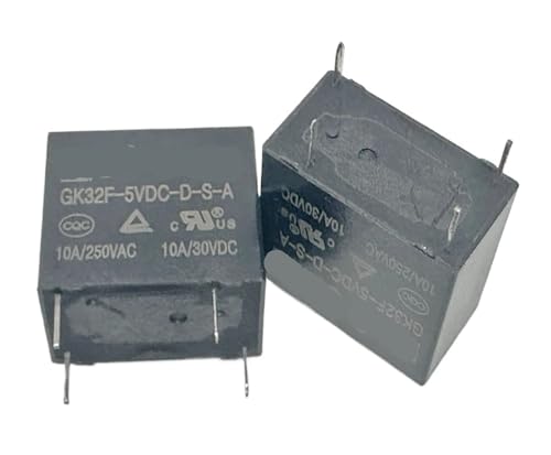 Relais GK32F-5VDC-DSA haute performance 10A pour automatisme - 5