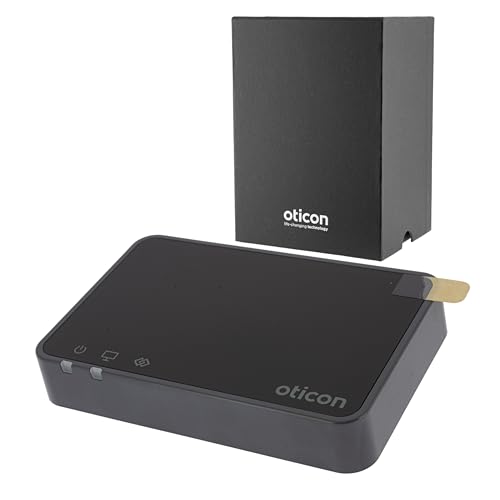 Otto Tech Oticon ConnectLine Adapter TV 3.0 Compatible with Oticon More Real Opn Engage Siya Xceed Hearing Aids