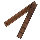 Mikikit Holz Aquarellfarbenkasten Klein Tragbar mit Deckel Mischpalette...