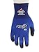 MCR Safety Gloves N9696XS Ninja® Lite Work Gloves 18 Gauge Blue Nylon Shell Polyurethane (PU) Coated Palm and Fingertips, Black/Blue, X-Small, 1-Pair