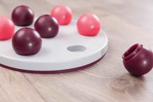 TRIXIE interaktives Katzenspielzeug Cat Activity Solitär, Intelligenzspielzeug für Katzen, Strategie-Spiel zur geistigen Förderung & spielerischem Lernen, ø 20 cm – 4594