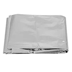 UBERSWEET  Emergency Thermal Survival Blanket, Emergency Thermal Tent, Outdoor Emergency Shelter Tent Reflective Foil Blanket, Survival Gear Space Blanket for Camping Hiking Survival