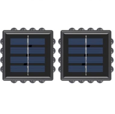 VIPREKHO Solar Outdoor Sensor led Garden Wall Light with Wireless Solar Sensor Wall Lamp Night Lights (2, Solar Wall Lamp) (B0CMJCT742) Amazon Price History, Amazon Price Tracker