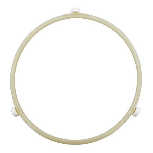 Mikrowellen-Drehteller aus Glas für Plattenspieler, Radring, Innendurchmesser 176 mm, Außendurchmesser 188 mm, 2 Stück Cover