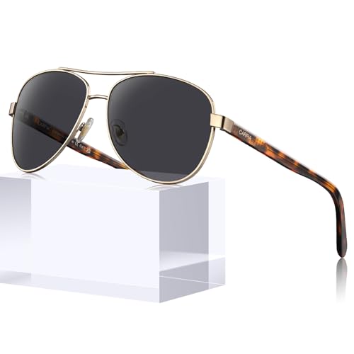 CARFIA Polarized Sunglasses for Women – Acetate Arms, UV400, Lightweight