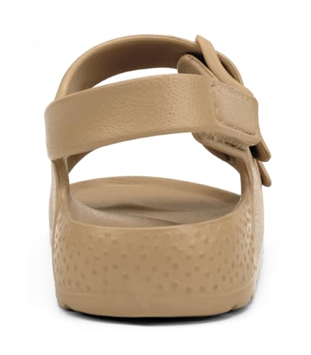 Image of ChayChax Toddler Boys Girls Double Buckle Sandals Children's Adjustable Back Strap Water Sandal
