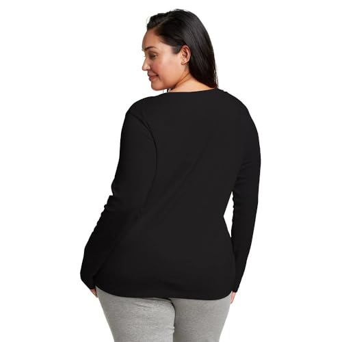 Image of Eddie Bauer Womens Favorite Long Sleeve Tee Crewneck T-Shirt