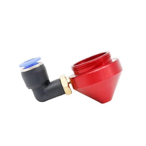 Air Nozzle for Dia.20 FL38.1 Lens N01F CO2 Short Nozzle A with Fitting M5 for Laser Head at CO2 Laser Cutting Machine