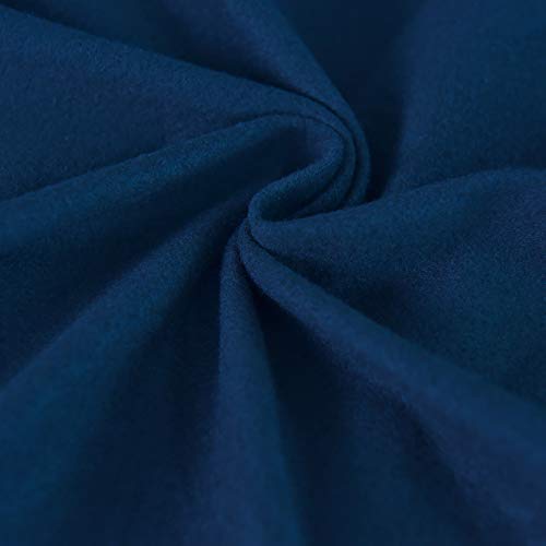 Image of Easy-Going 4 Pieces Oversized Stretch Couch Cover for Dogs Washable | Sectional Sofa Slipcover for 3 Separate Cushion Couch - Elastic Furniture Protector for Pets, Kids Navy