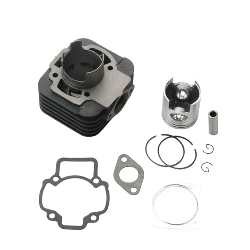 Cilindro de 70cc y 47mm para reparar pérdidas de compresión en moto 2T 4
