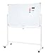 Produktbild Whiteboard HWC-C85, Magnettafel Memoboard Pinnwand, mobil rollbar inkl. Zubehör ~ 120x90cm