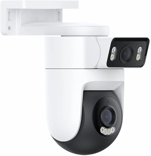 CW500 Dual Outdoor Wi‑Fi 6 Security Camera — 2.5K Smart Surveillance, White