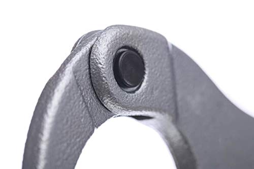 KING TONY 3641-50 Chrome Vanadium Alloy Steel Adjustable Hook Spanner Wrench, 35-50 mm Capacity, 212 mm Length, Pack of 12 - Image 4
