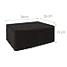 kwmobile Dust Cover Compatible with Canon Pixma TS6250 / 6150/8150 / 9150 - Printer Case - Fabric Protector Cover - Dark Grey