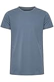 !Solid Peko Herren T-Shirt Kurzarm Shirt aus 100% Baumwolle mit Rundhalsausschnitt, Größe:XXL, Farbe:China Blue (183918)