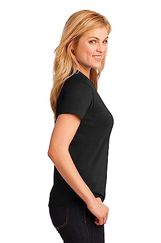 Gildan Womens Heavy Cotton Adult T-Shirt, 2-Pack T Shirt, Black, Medium Us #TOP3