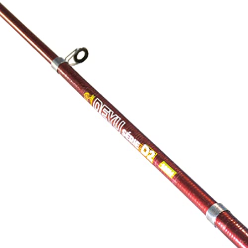 Vara Telescópica Para Molinete Série D2 Deyu para Pesca (Vermelha)