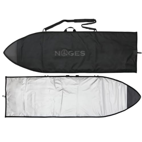 NOGES m[WX n[hP[X V[g{[hp UfOh WbvXKтȂT[t{[hP[X ̃veNVpbhłƑ؂ȃ{[hی삵܂B5'6" 5'7" 5'8" 5'11"5'10" (BLACK/ubN)