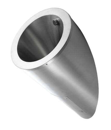 304 Stainless Steel Family Bathroom Toilet,Intelligent Induction Design,Wall Mounted Bar Urinals,with Sensor Flush Valve,for Hotel,Bar,Shop