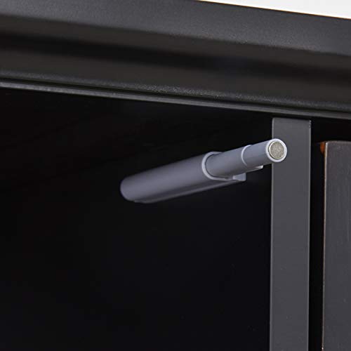 Target Marketing Systems Reflections Buffet/Console With Mirror, Black #TOP2