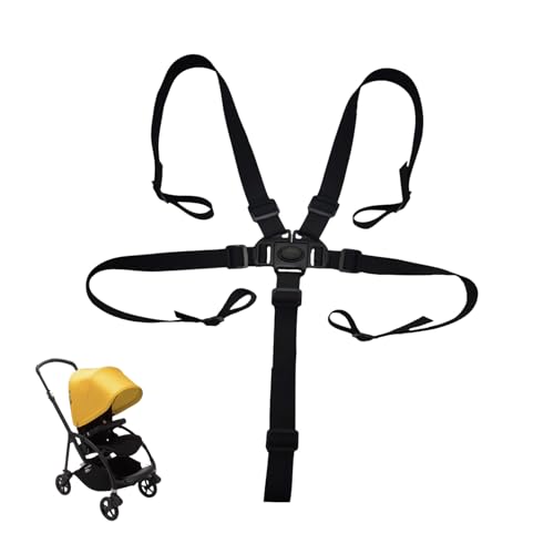 5 Punkt Gurt für Stokke Tripp Trap Hauck Hochstuhl,Sicherheitsgurt Baby Geschirr Kinderwagen Zubehör,Stuhl Kinderschutzgurt Bands Child Safety Harness Kinder Bollerwagen Cares Ersatzteile (Schwarz) 5 Punkt Gurt für Stokke Tripp Trap Hauck Hochstuhl,Sicherheitsgurt Baby Geschirr Kinderwagen Zubehör,Stuhl Kinderschutzgurt Bands Child Safety Harness Kinder Bollerwagen Cares Ersatzteile (Schwarz)