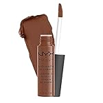 NYX PROFESSIONAL MAKEUP Soft Matte Lip Cream, Lightweight Liquid Lipstick - Berlin (Medium Warm Brown)