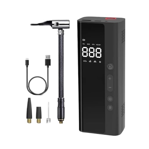 Mini gonfleur de pneus pour éviter la panne de batterie de voiture électrique