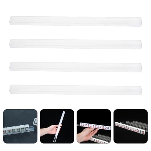 Set 4 soportes mini para fichas Mahjong 318x18x10 mm miniatura 7